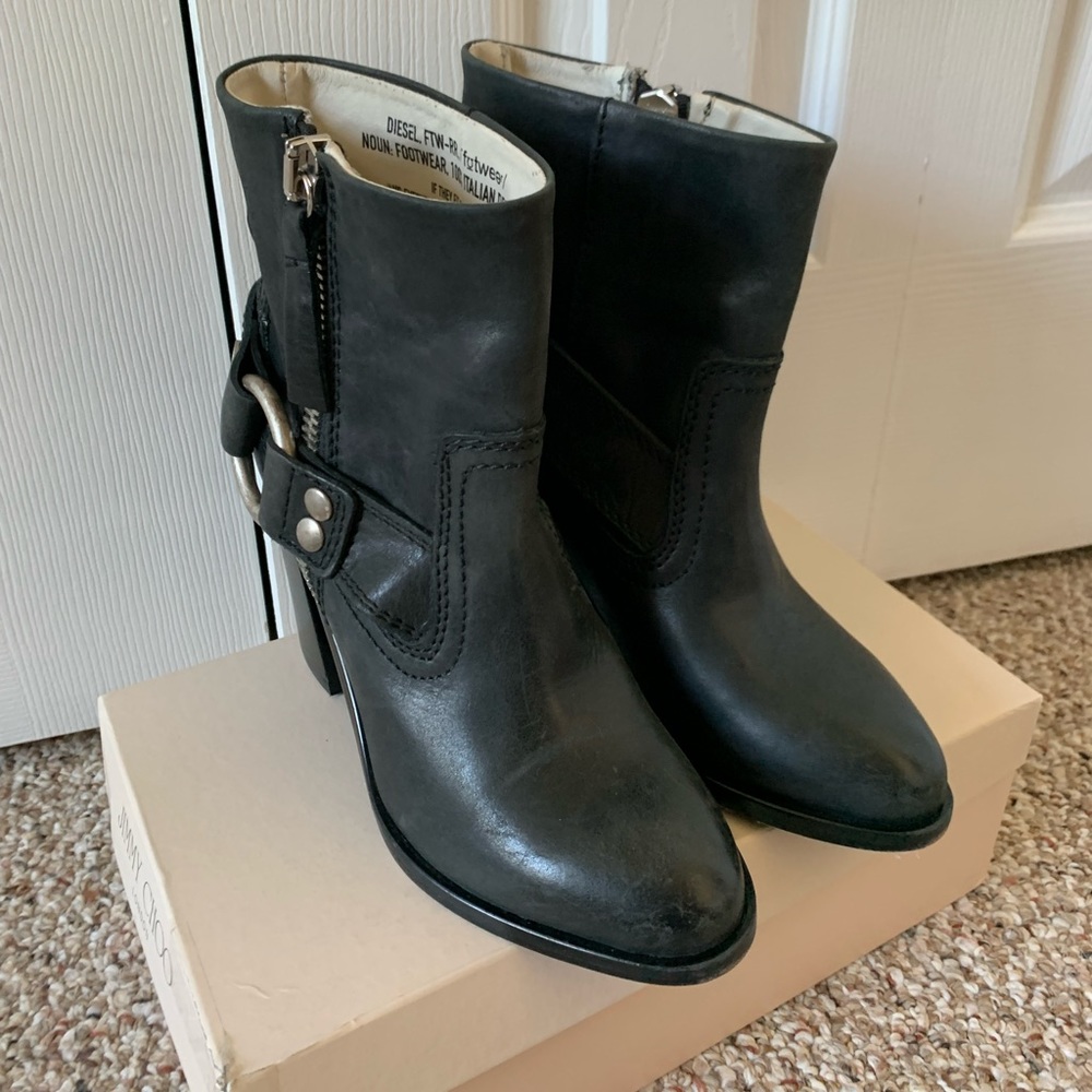 NWT Diesel D-Flamingo abz Harness Block Boots us6